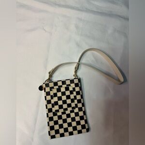 Checkered Crossbody Bag